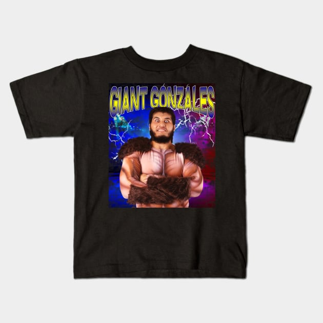 GIANT GONZALES Kids T-Shirt by Rofi Art